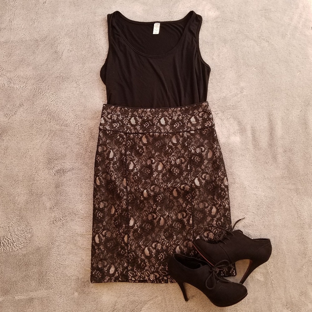 H&M || Lace skirt